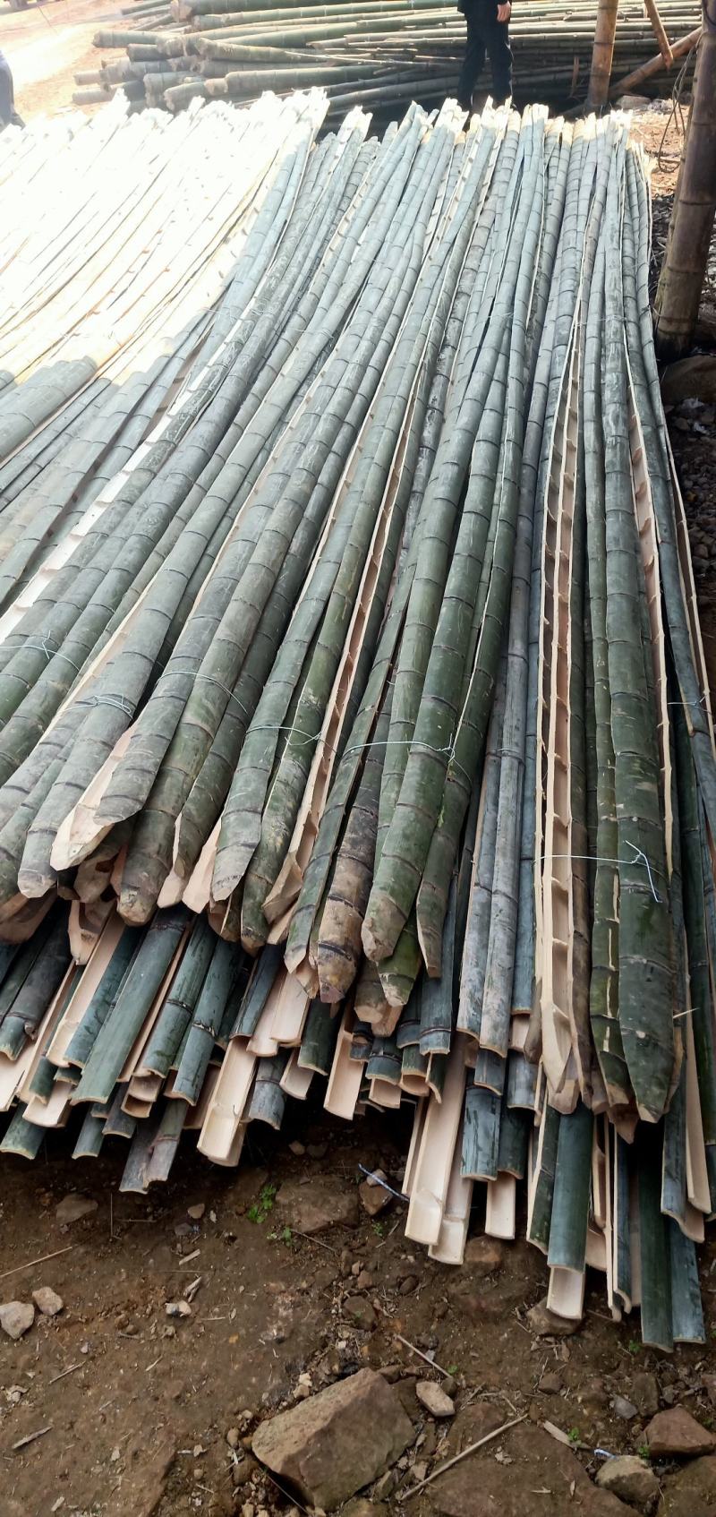 竹片，用于建拱棚，长度4米-7.5米，尾部宽4公分以上