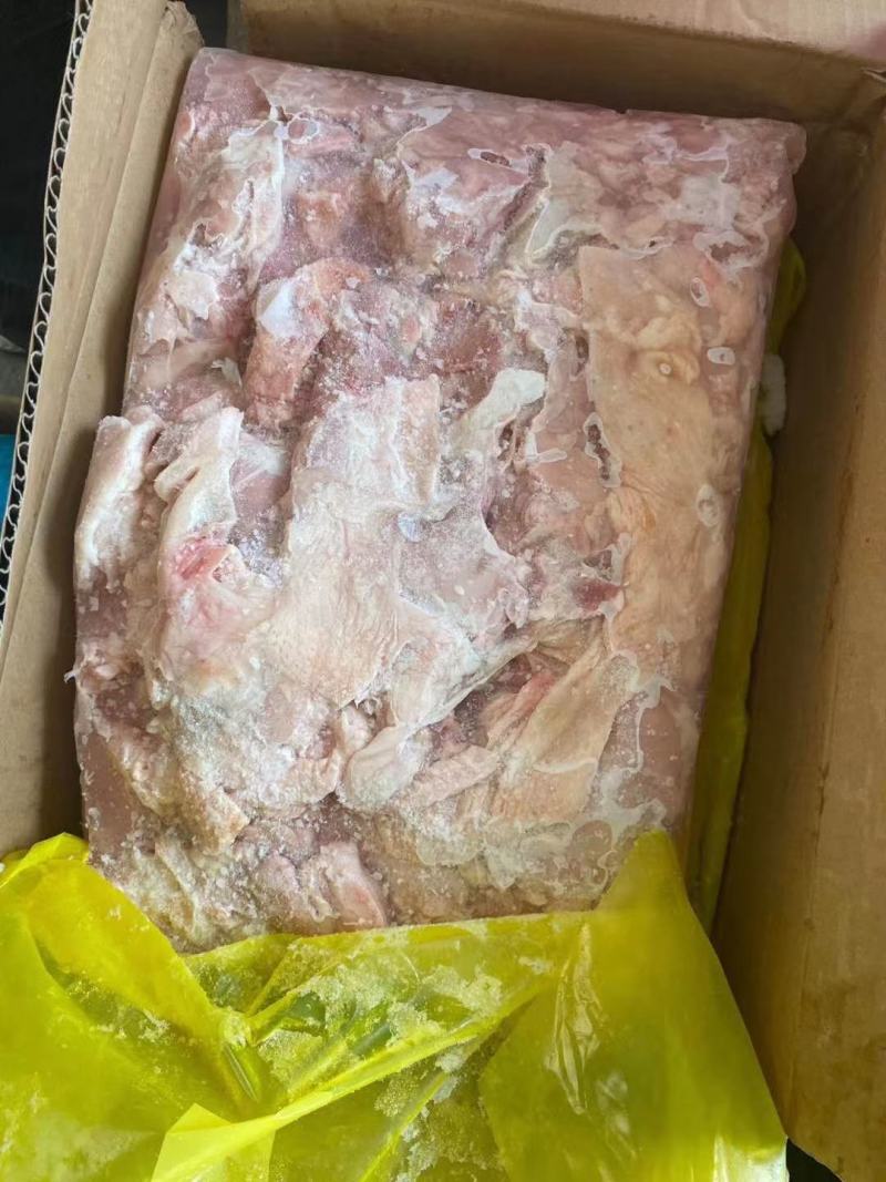 带皮去骨腿肉，毛毛肉鸡产品冻鸡肉鸡分割鸡副适合电商批发