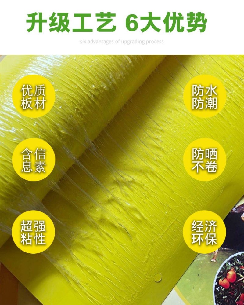 粘虫板果实蝇诱虫板粘虫球粘虫黄板诱捕器