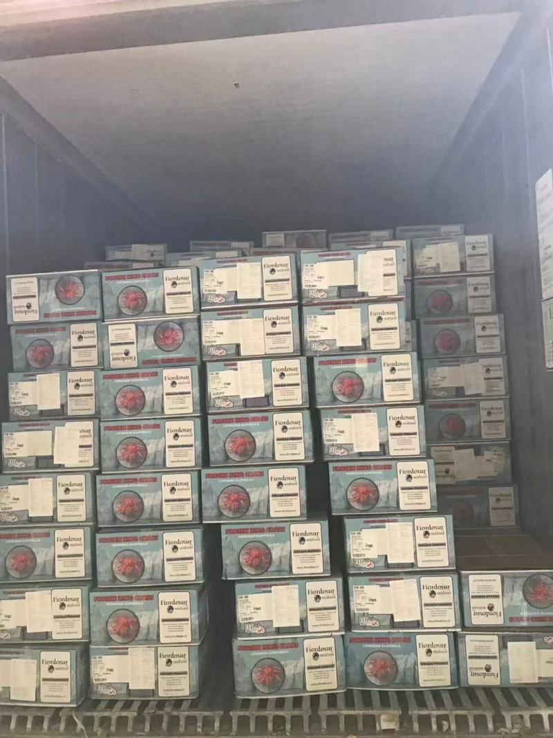 帝王蟹大量到货手续提全