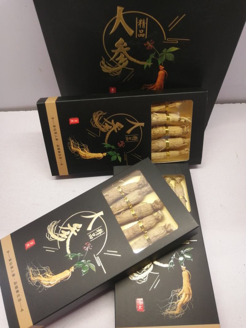 自己种植，自己加工，纯长白山原皮生晒参