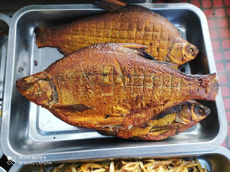 白洋淀熏鱼熏泥鳅武昌鱼白条鱼熏油鱼