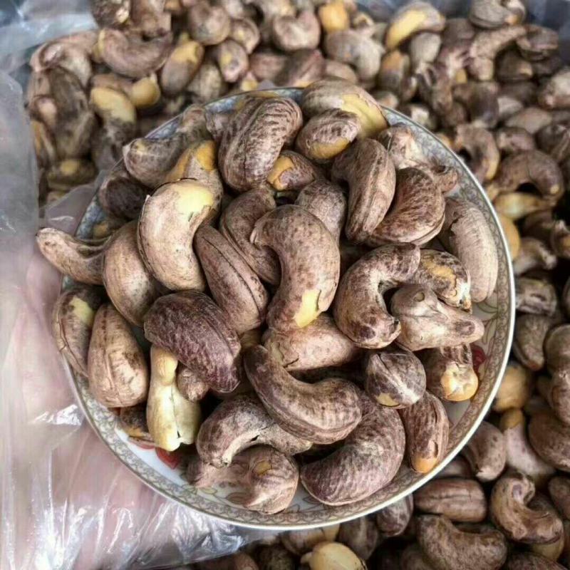 批发【熟腰果】紫皮腰果180大粒腰果一箱40斤批发