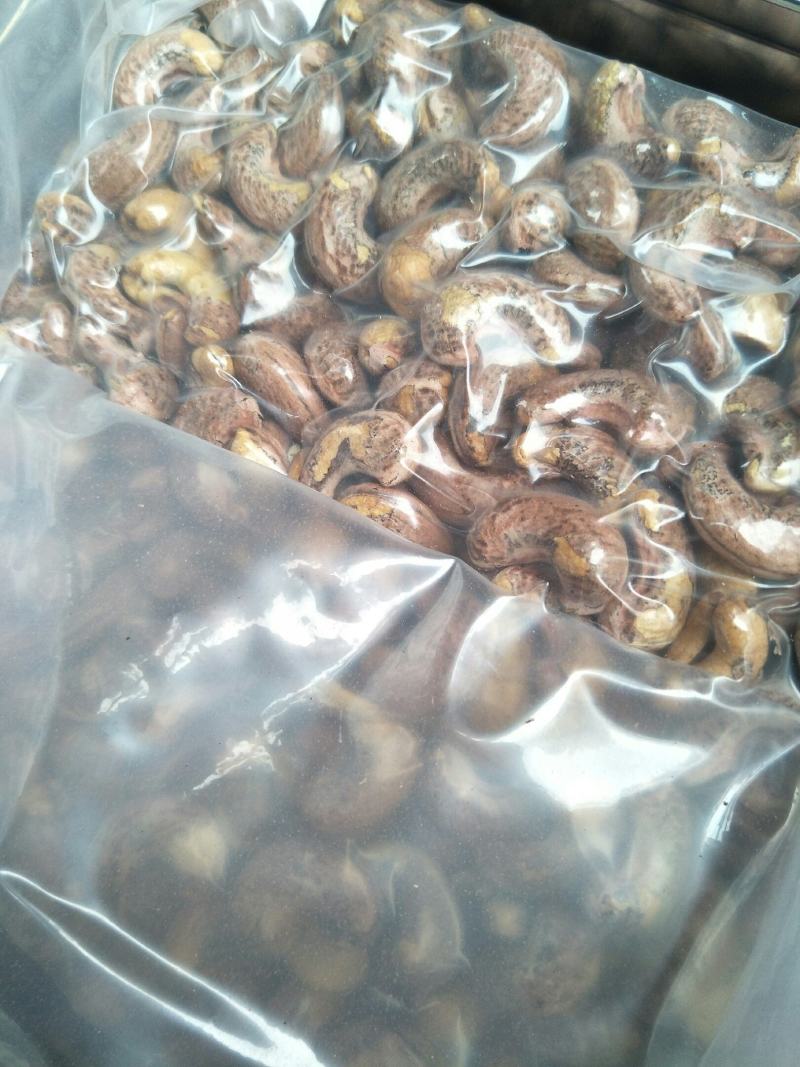 批发【熟腰果】紫皮腰果180大粒腰果一箱40斤批发