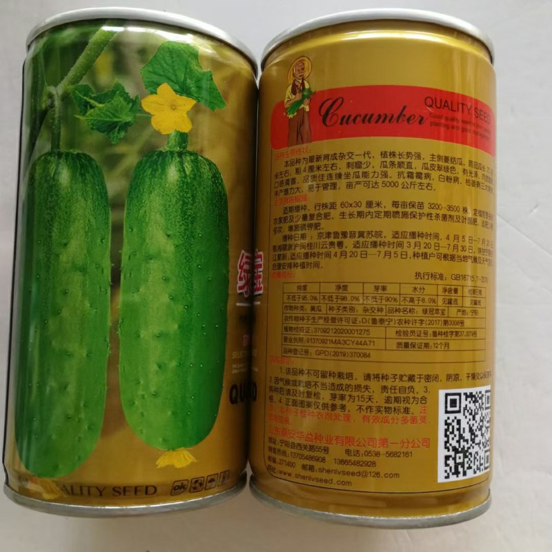 油亮黄瓜种子一代杂交品种早熟性好，生长强势品品种子