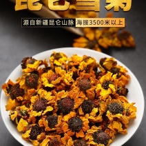 昆仑雪菊经久耐泡无添加头茬采摘花瓣肥厚完整