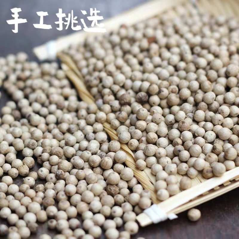 白胡椒海南白胡椒免费磨粉量大从优白胡椒