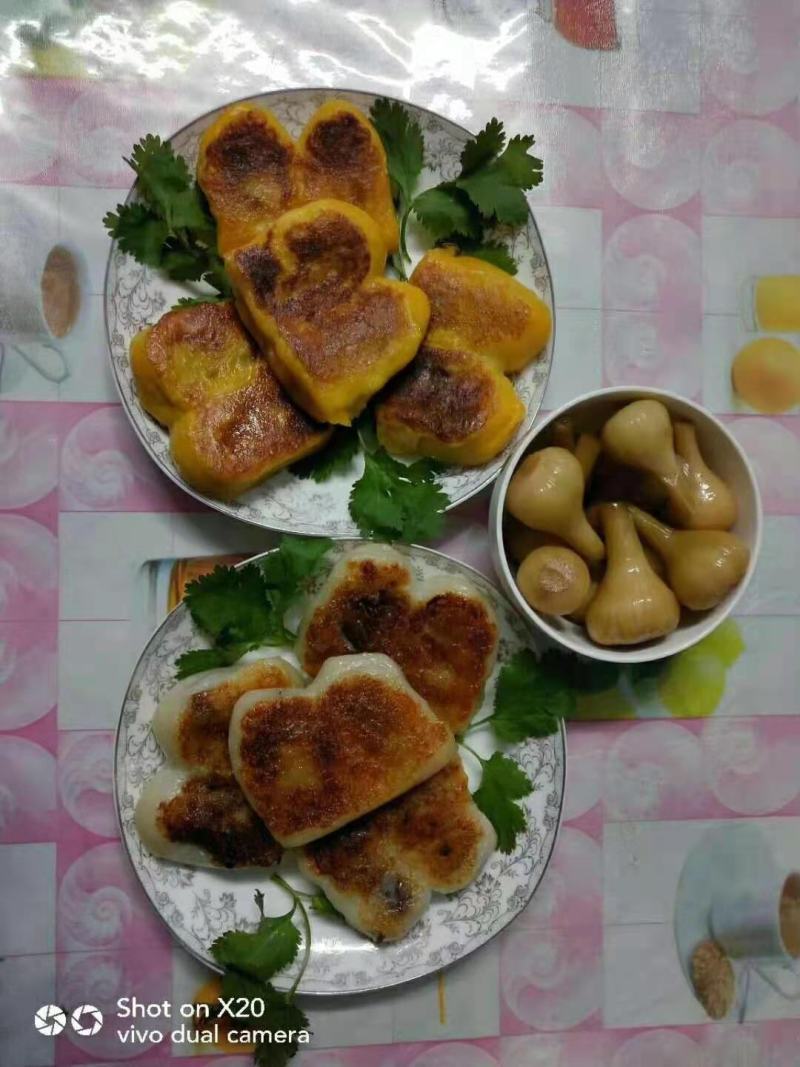 老广农家特色《手工包制粘豆包》
