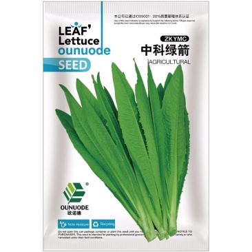 中科绿箭油麦菜种子，早熟，耐寒耐热，深绿甜脆，口感佳