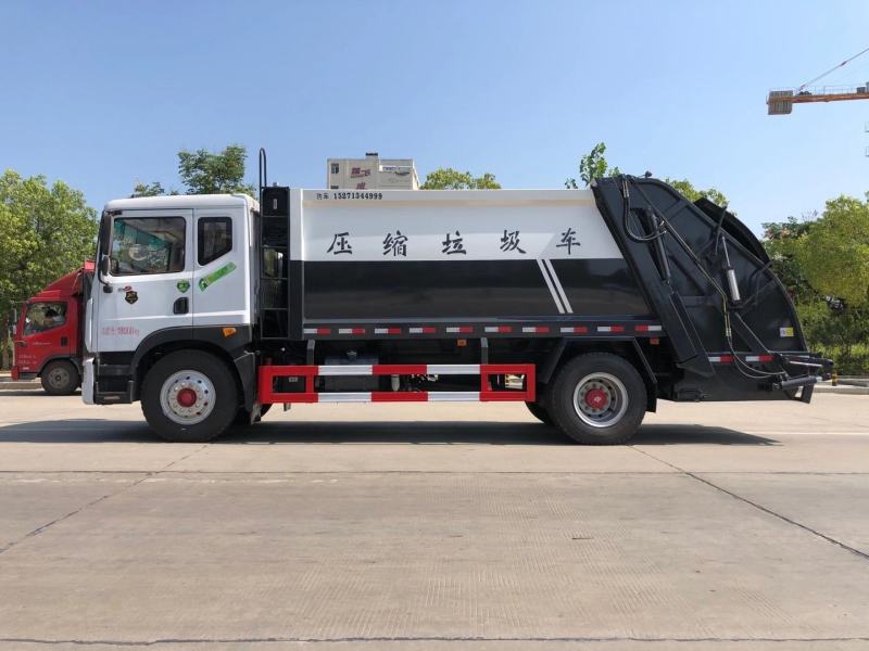 国六12方东风D9压缩垃圾车