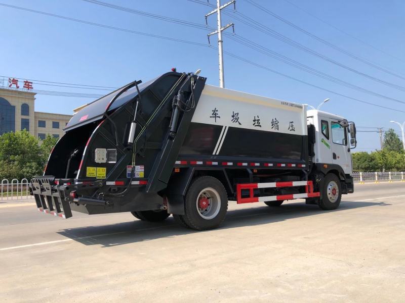 国六12方东风D9压缩垃圾车