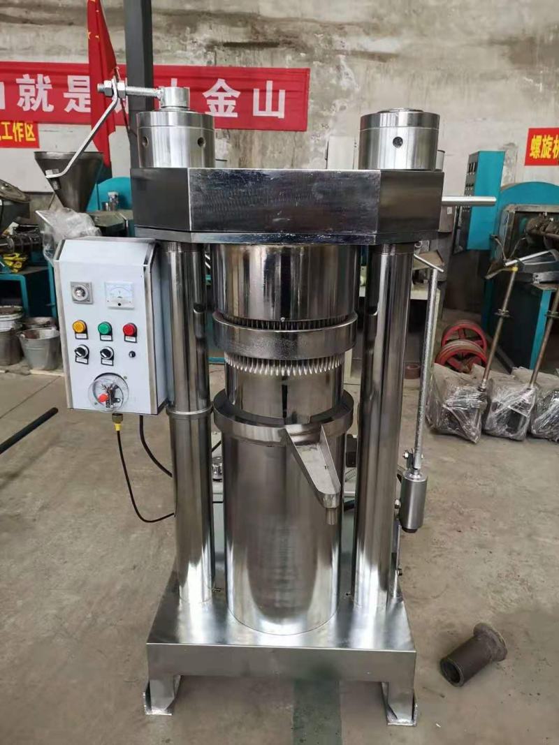 460型一次放料50公斤全自动榨油机核桃芝麻花椒籽液压