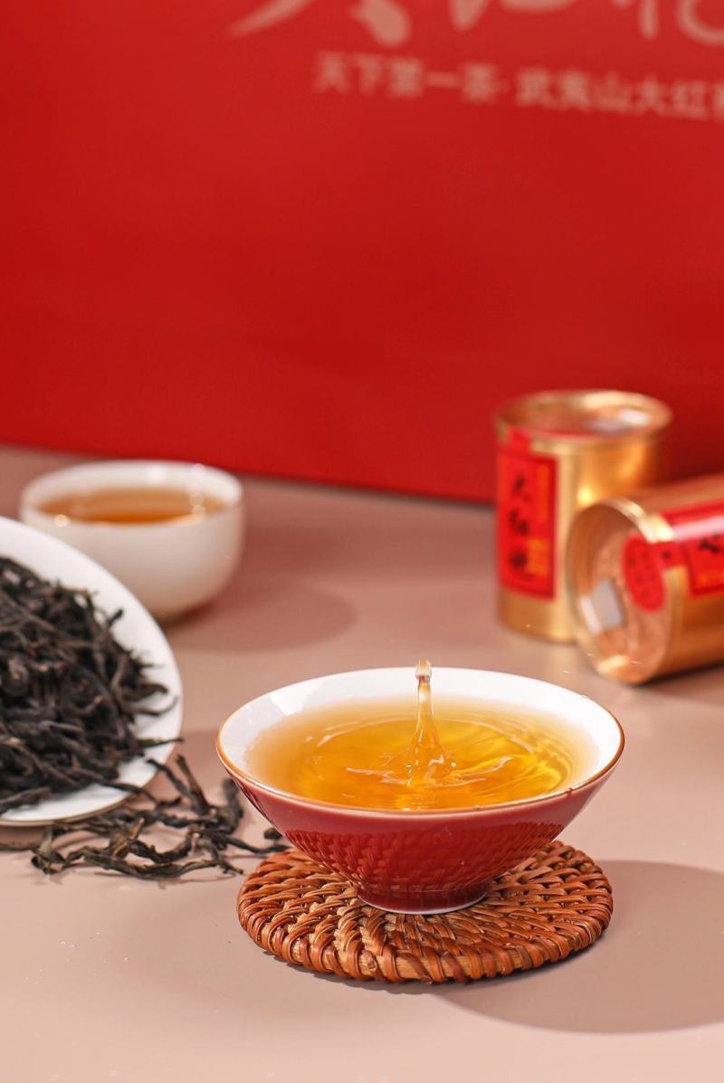 牛栏坑肉桂武夷大红袍茶叶乌龙茶250g小罐装礼盒茶叶