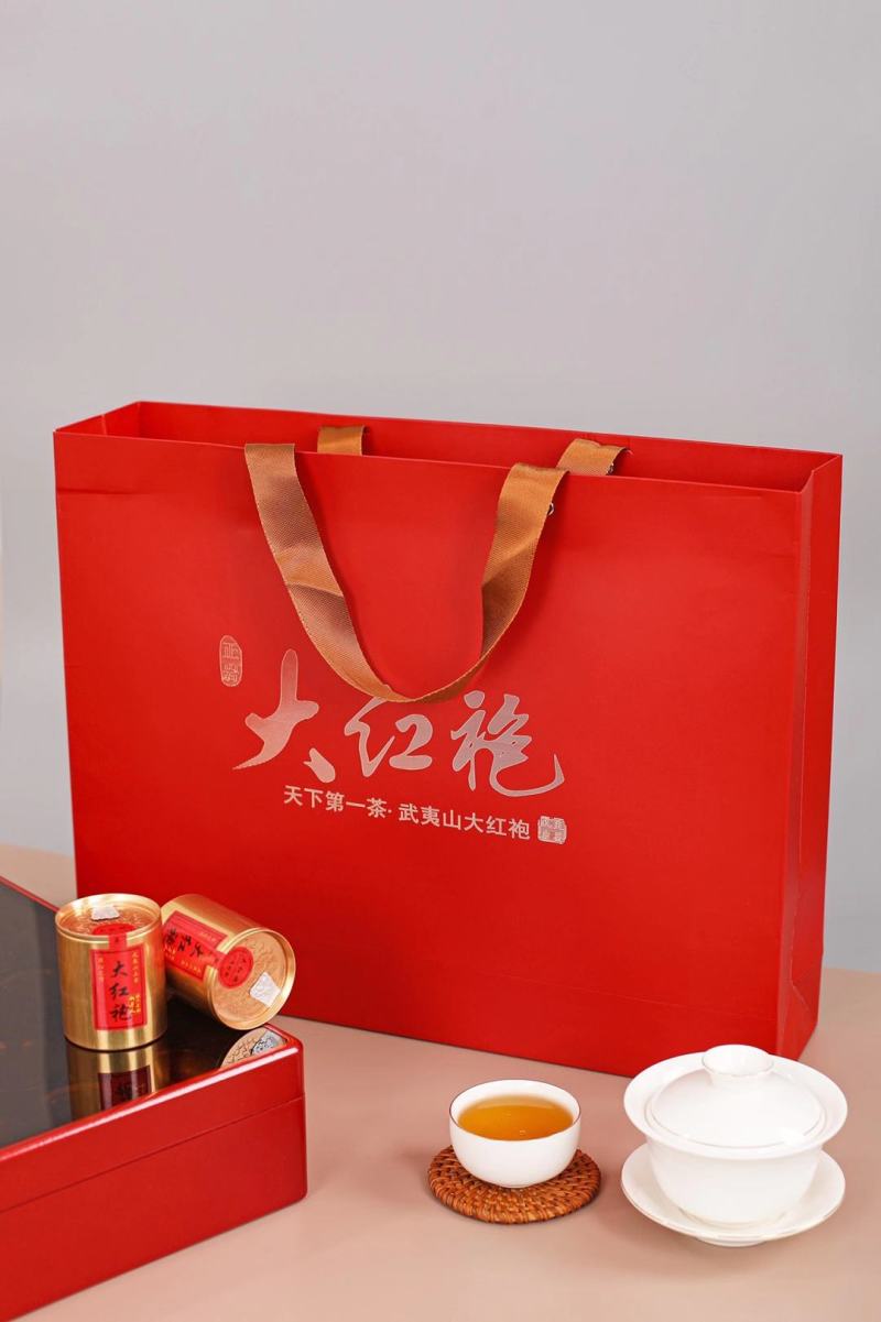 牛栏坑肉桂武夷大红袍茶叶乌龙茶250g小罐装礼盒茶叶