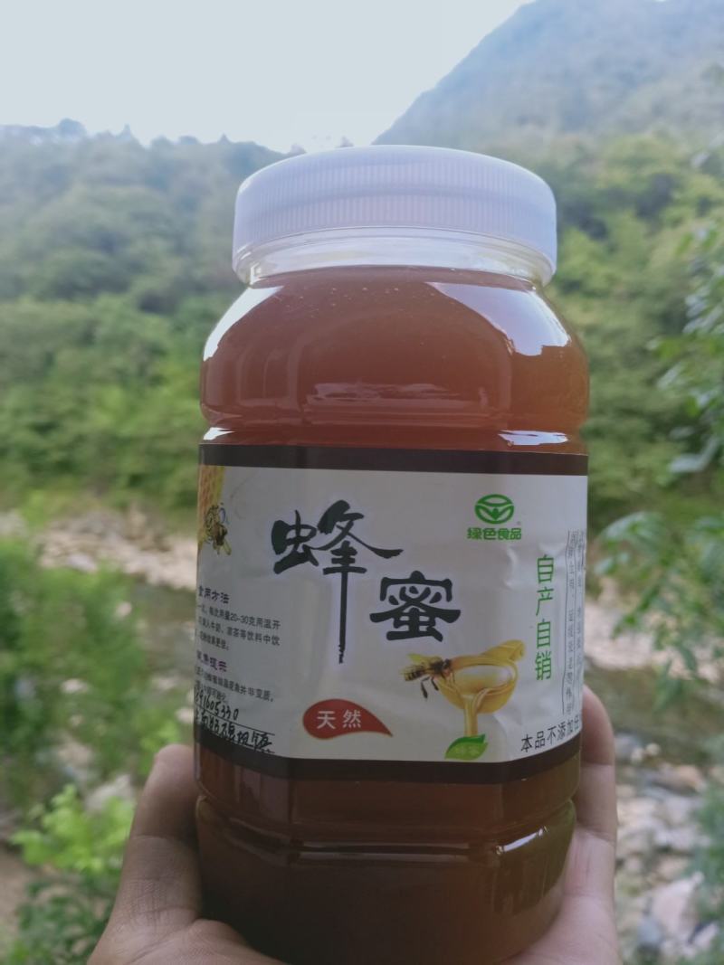 秦巴山区农家土养蜂蜜