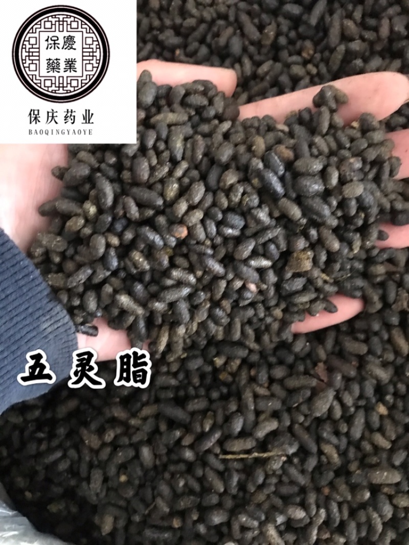 五灵脂保庆药业批发五灵脂实物拍摄发货如图