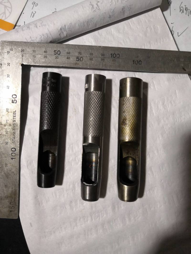 双菱牌12毫米冲子椴木香菇木耳打孔冲皮带冲打洞点种工具