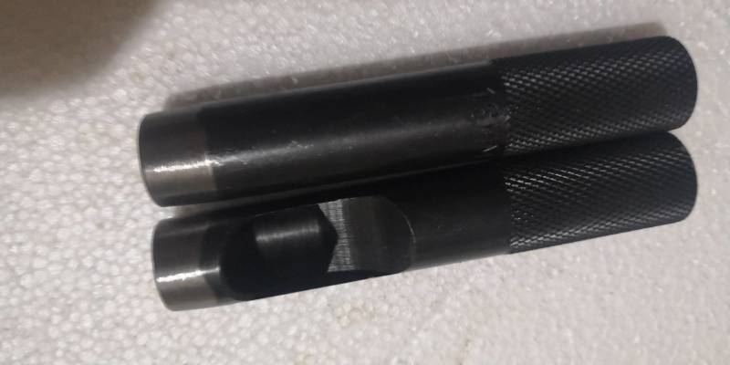 14毫米普通冲子椴木香菇木耳打孔打洞点种工具皮带冲子