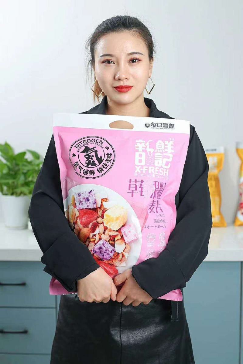 燕麦片大包装早餐代餐即食麦片酸奶燕麦片
