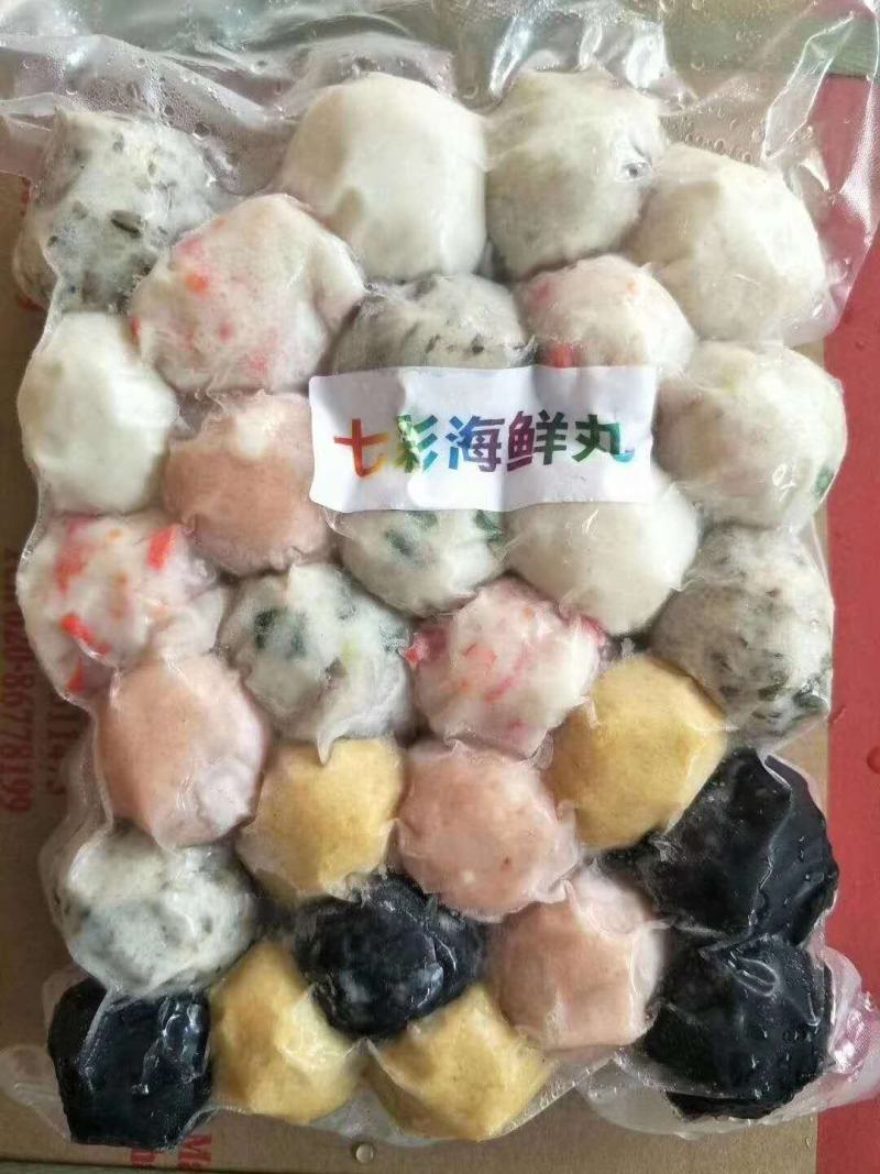 【品质推荐】厂家直销各种火锅丸子海鲜产品商超直供量大可便宜