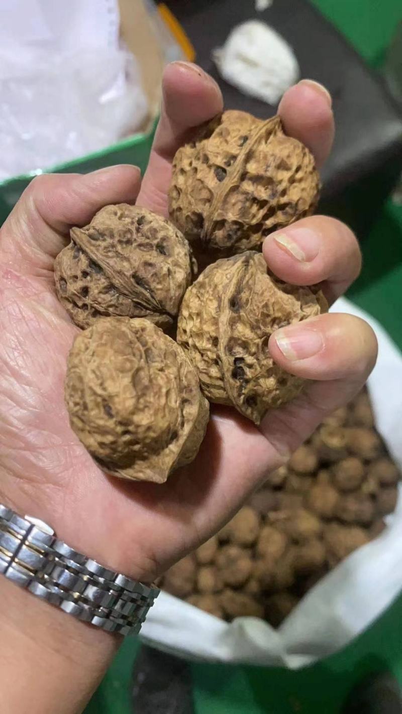 云南麻子核桃皮薄肉大