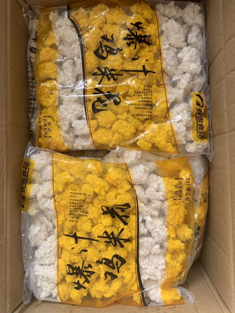 春雪爆汁鸡米花1000g冷冻鸡产品油炸半成品虾饼