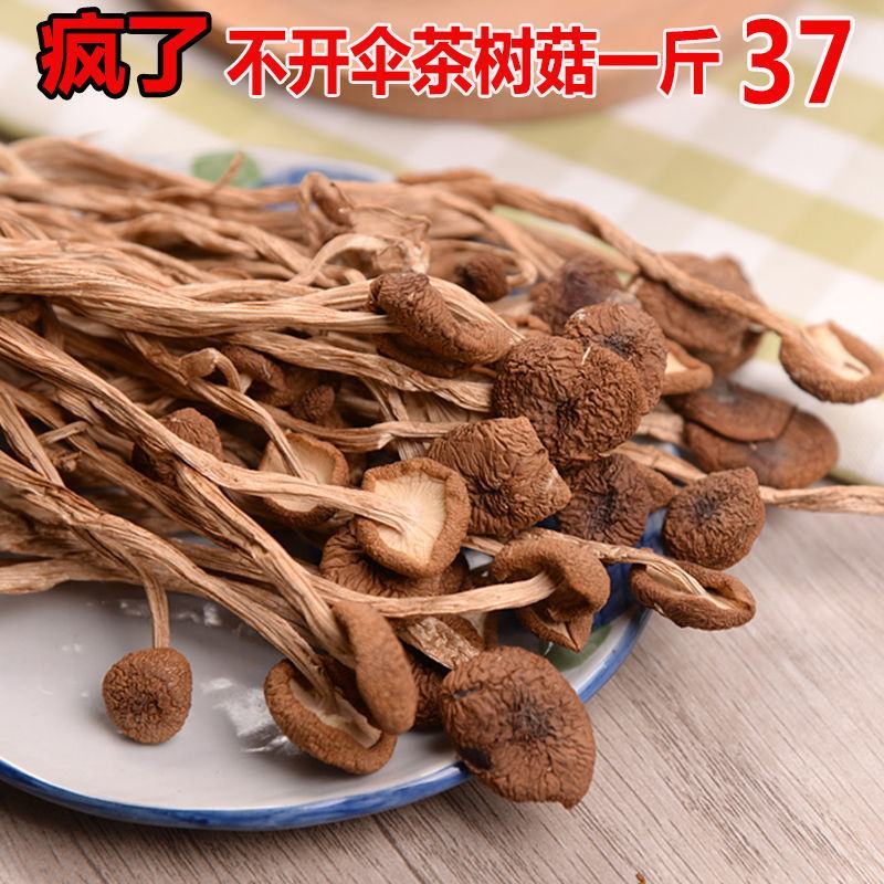 吉美味农家特产干货新鲜古田茶树菇无硫茶树菇