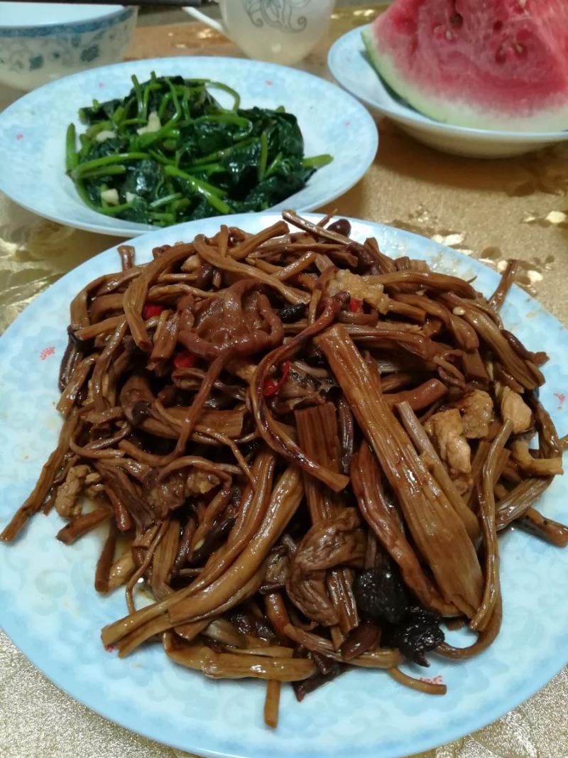 吉美味农家特产干货新鲜古田茶树菇无硫茶树菇