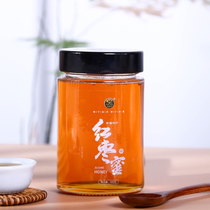 新疆阿克苏红枣蜜天然蜂蜜百花蜜成熟红枣原蜜水果花茶