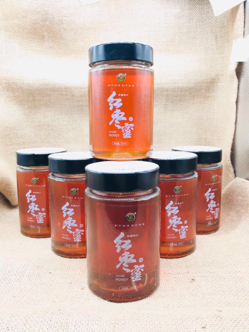 新疆阿克苏红枣蜜天然蜂蜜百花蜜成熟红枣原蜜水果花茶