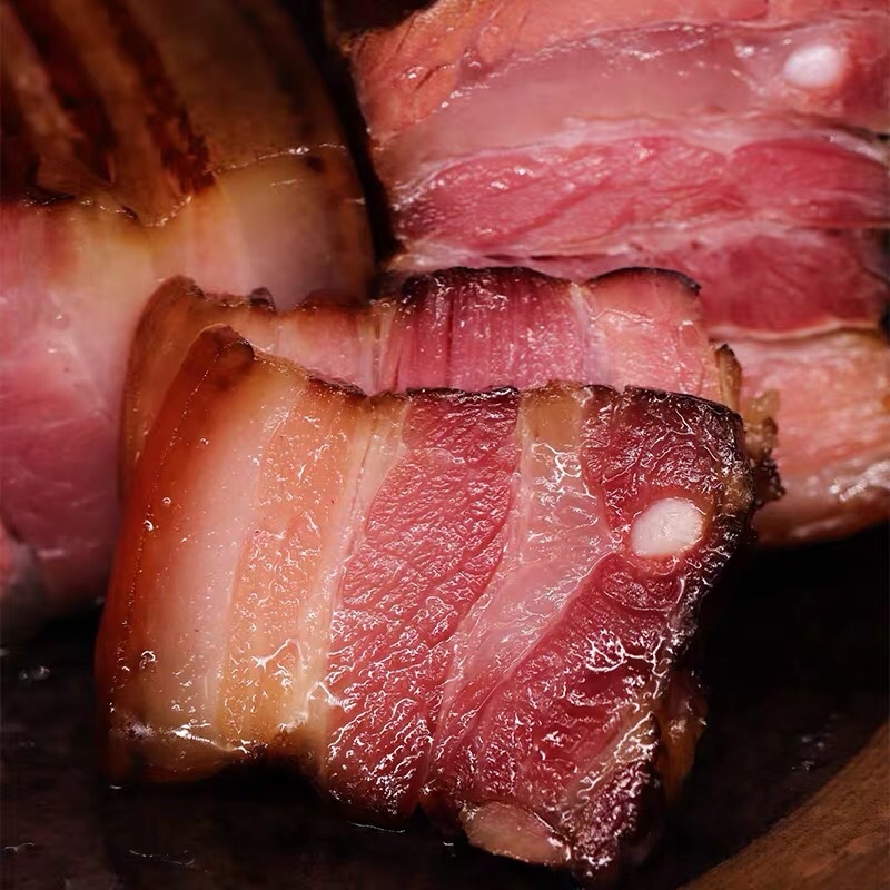 纯粮食养殖.土猪腊肉