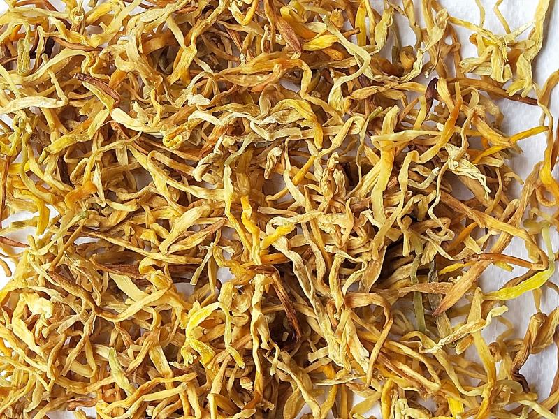 祁东黄花菜颜色好干度好促销价本地特产欢迎咨询