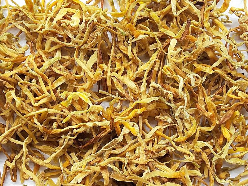 祁东黄花菜颜色好干度好促销价本地特产欢迎咨询