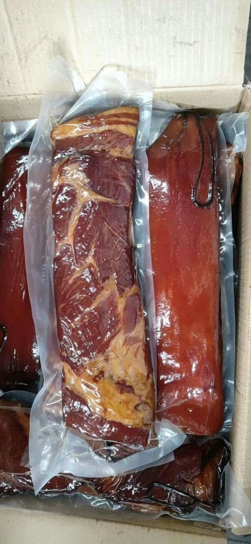 四川腊肉腊肉五花腊黑五花腊带骨五花腊抹料五花