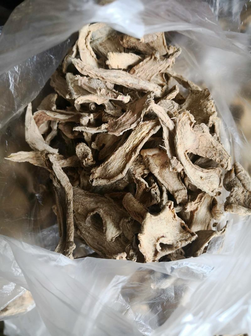 山东干姜片颜色好可打粉，可药厂