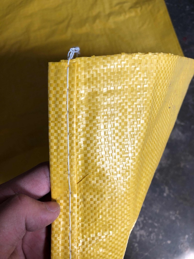 编织袋蛇皮袋亮黄，黄色直销