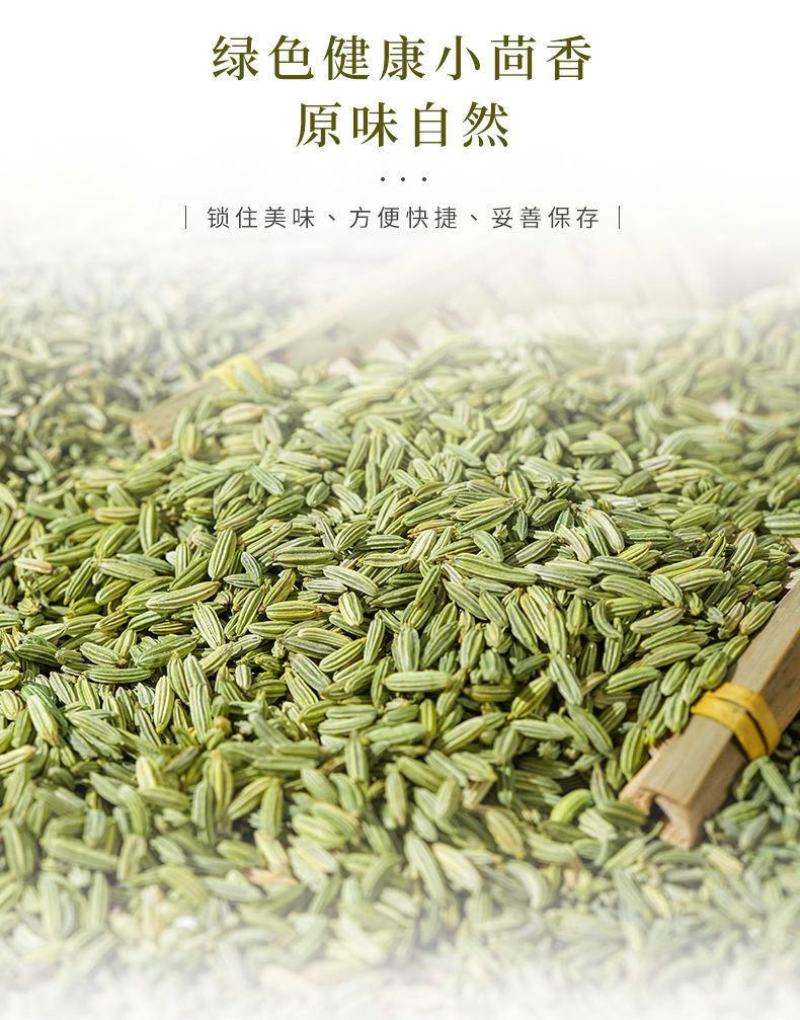 茴香特绿小茴香调味品香辛烧烤料火锅底料印尼甘肃产地零售