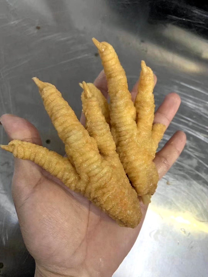 特大油炸凤爪9/10个一斤毛重20斤净重12斤