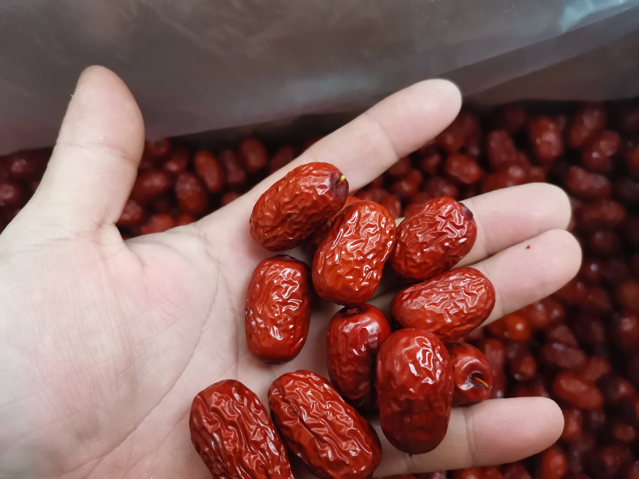 若羌枣肉干特写展示