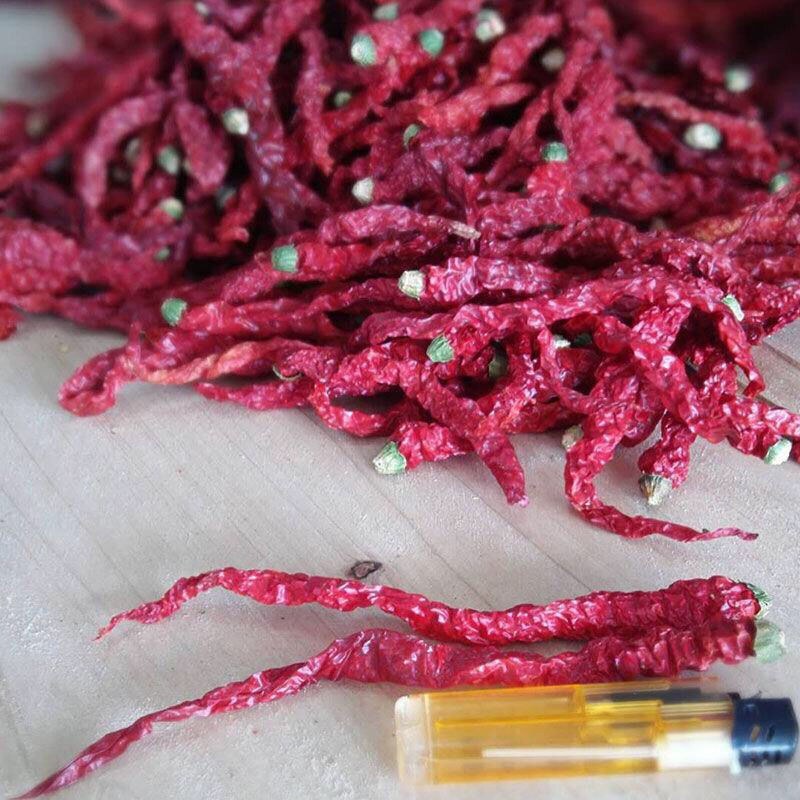 干辣椒二荆条三号硬皮线椒干辣椒