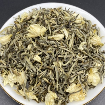 茉莉花茶飘雪250克99元包邮一斤一万多个芽头呢
