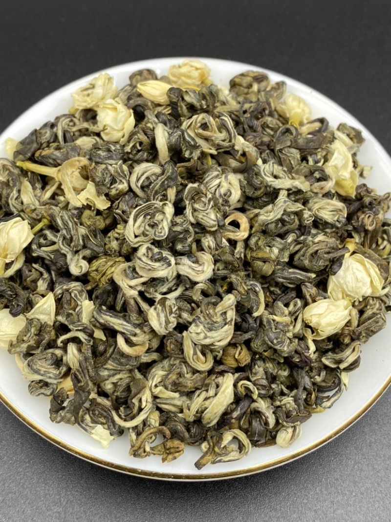 茉莉花茶绿茶碧螺春熏香五道工序好喝耐泡500克98元