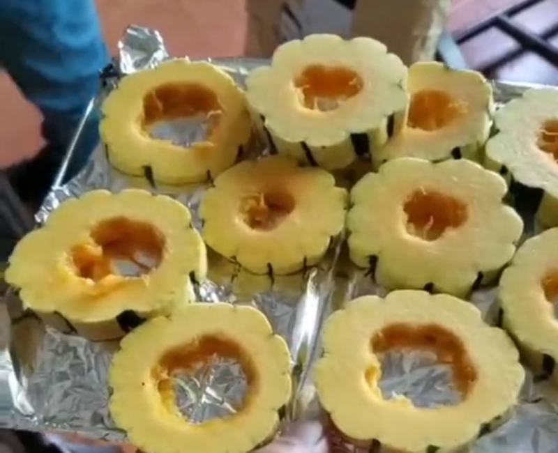 蜜船长圆形绿条纹美味小南瓜种子早熟品质优良