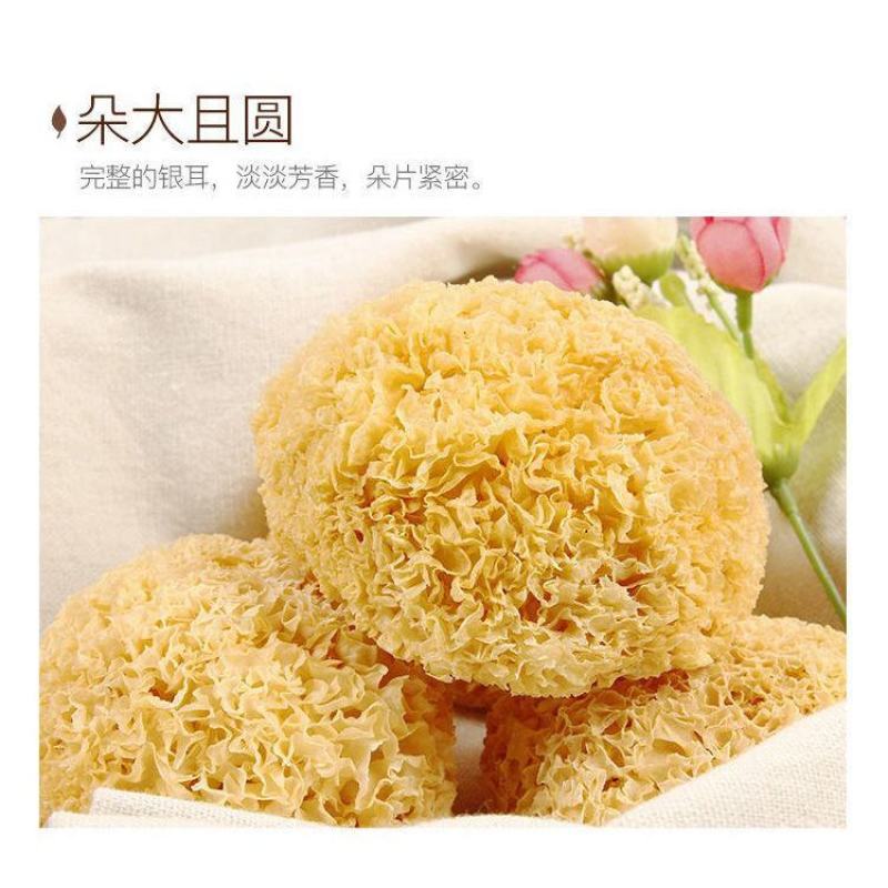 银耳农产品干货木银耳胶质多粘稠度好美容煮水食用菌产地