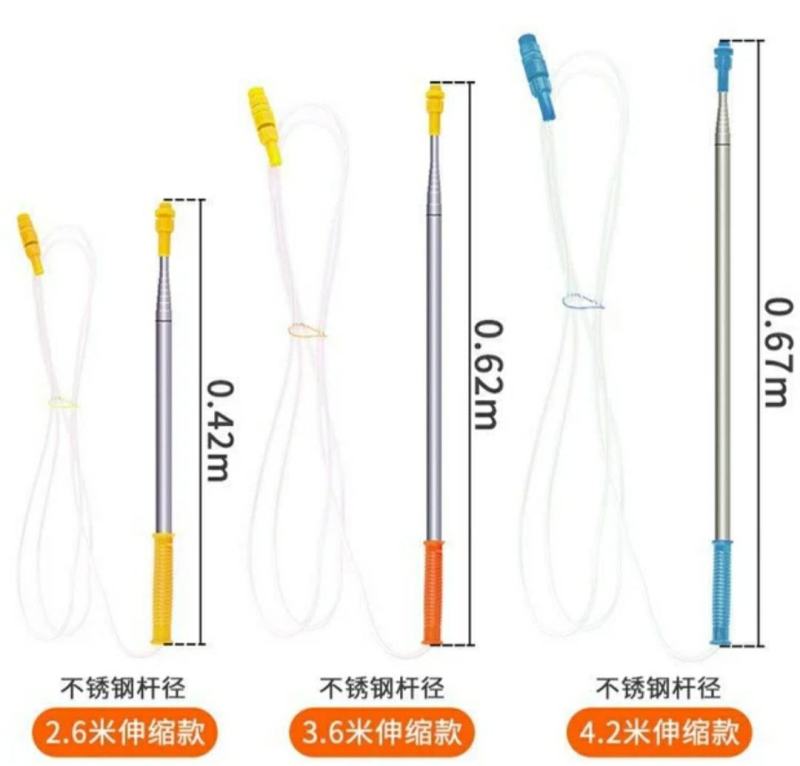 电动喷雾器不锈钢伸缩喷杆喷头出水喷药机园林多功能