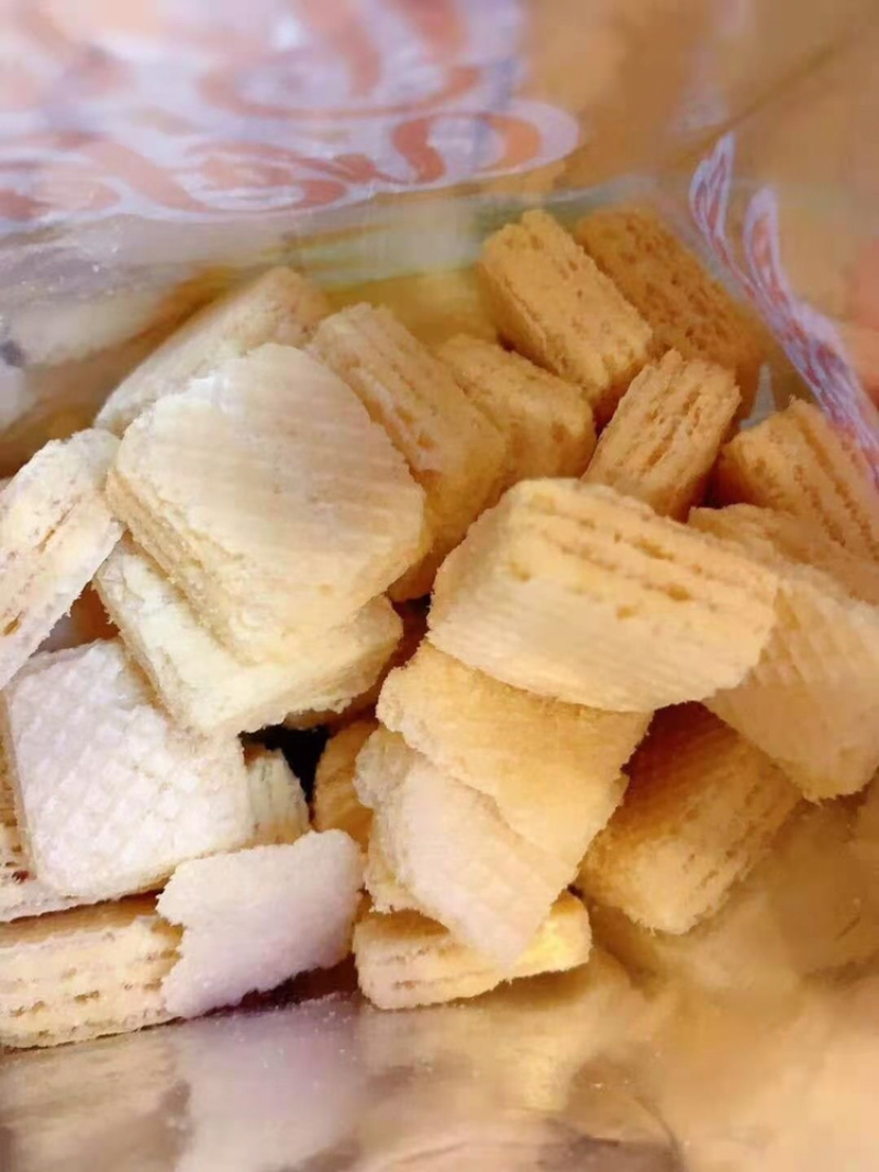 丽牌豆乳威化