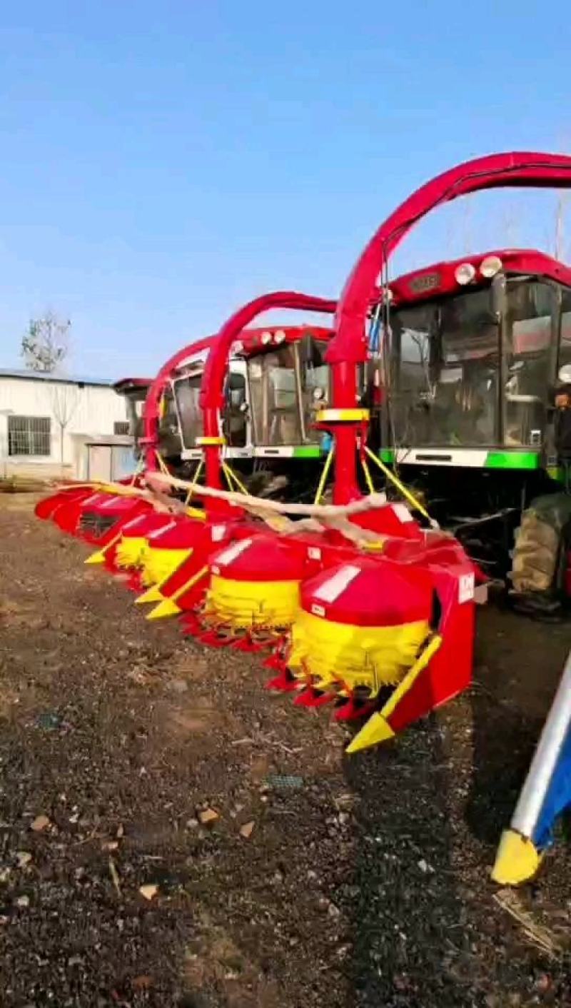 菏泽郓城开发区青储机生产厂家轮式圆盘割台青储机