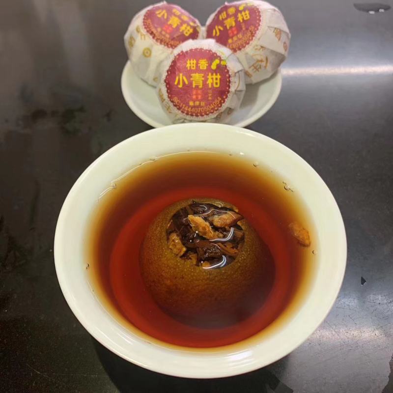 新会小青柑陈皮丝柑香普洱小青柑500g支持线上保障交易