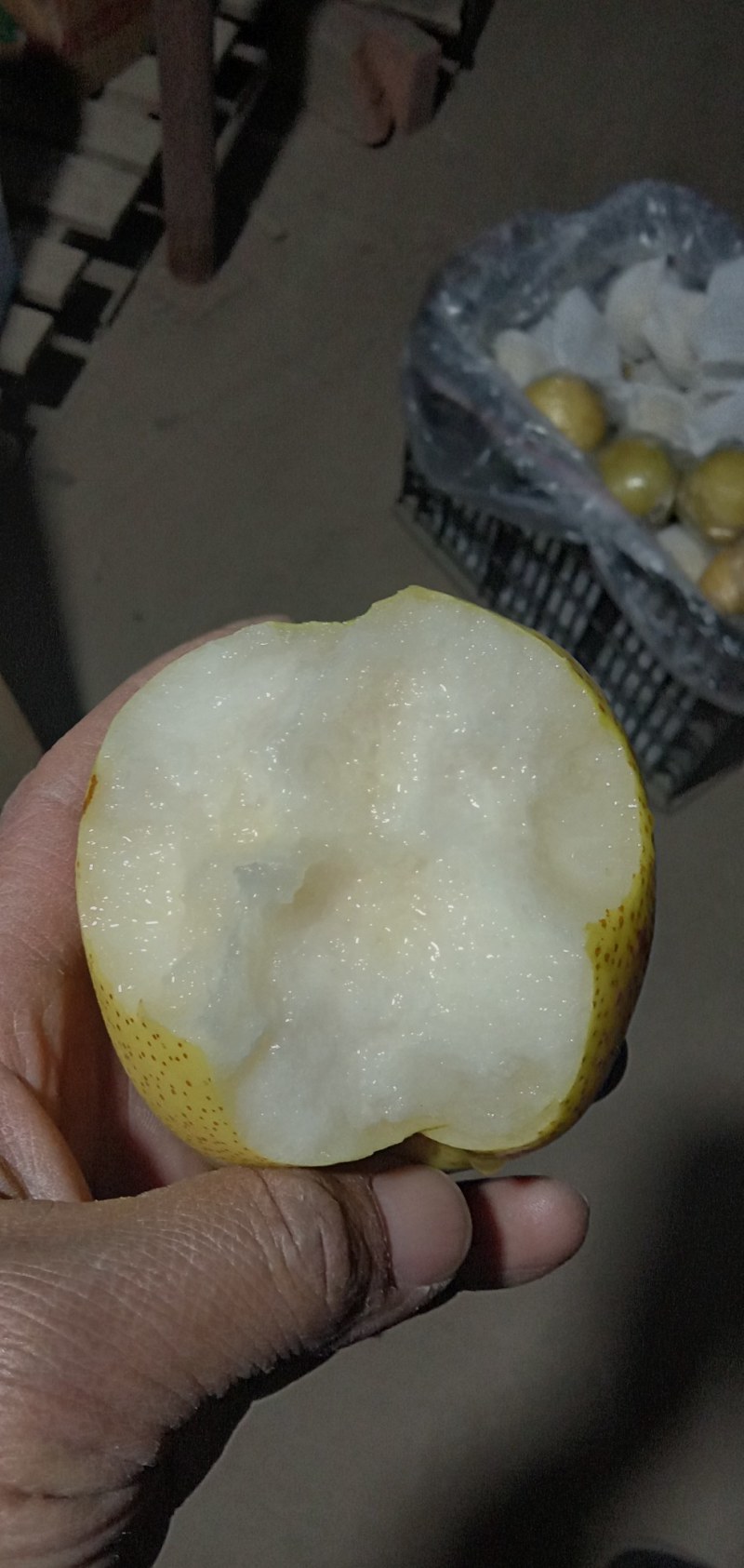 河北雪花梨质量好，口感脆甜，海量货源出库中！