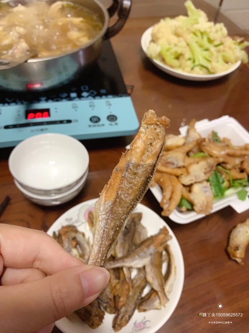 香酥小黄鱼干黄花鱼酥带鱼干开袋即食休闲零食